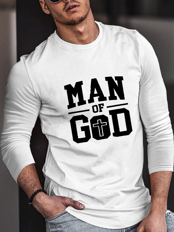 Man Of God Long Sleeve T-Shirt