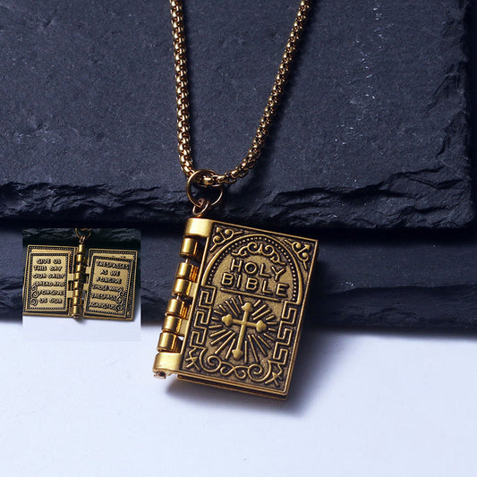 Bible cross Necklace