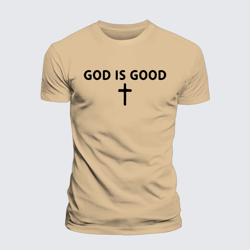 Luxe Mercerized Cotton Tee - God Is Good