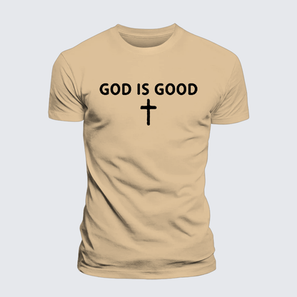 Luxe Mercerized Cotton Tee - God Is Good