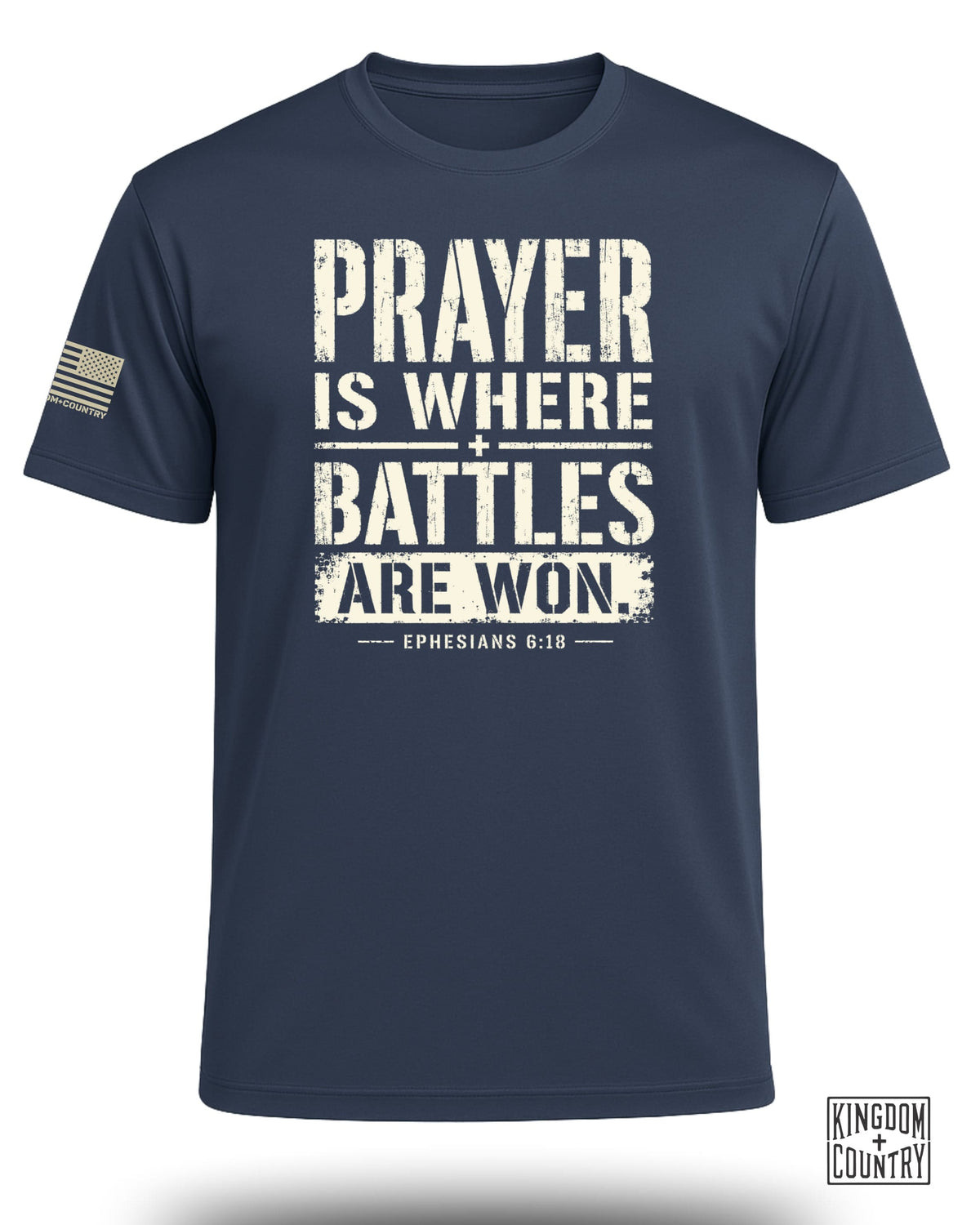 Prayer Is Where Battles Are Won Performance Shirt