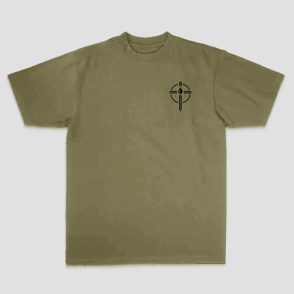 Follow Me And I Will Make You Fishers Of Men Matt 4:19 Printed Men's T-shirt