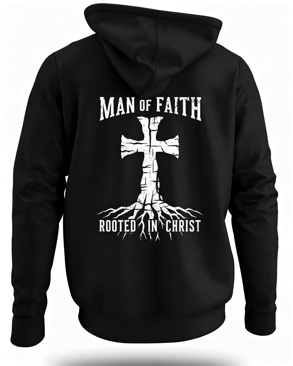 Man of Faith Rooted In Christ Hoodie