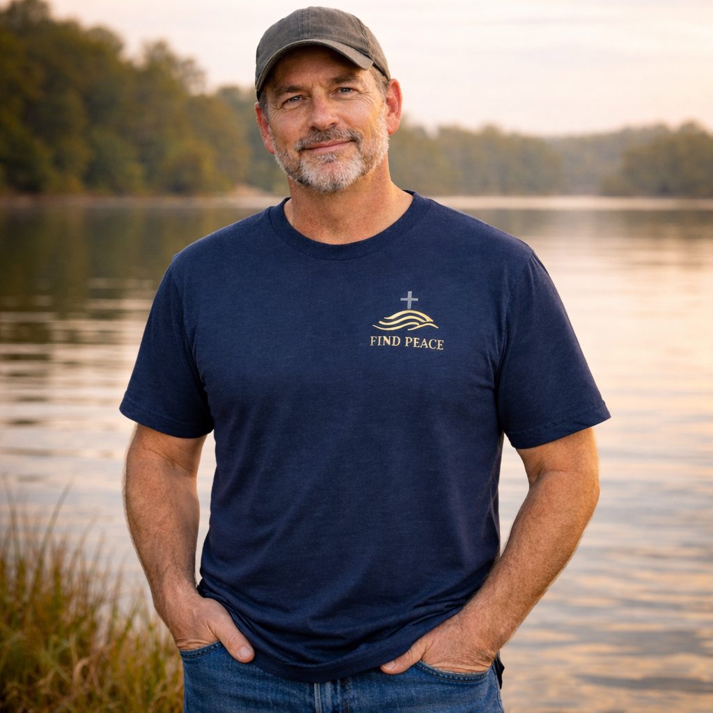 In The Water I Find Peace - In Jesus I Find Purpose T-Shirt