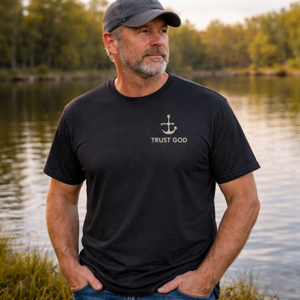When I Can't Handle Life I Hand It To God And Go Fishing T-Shirt