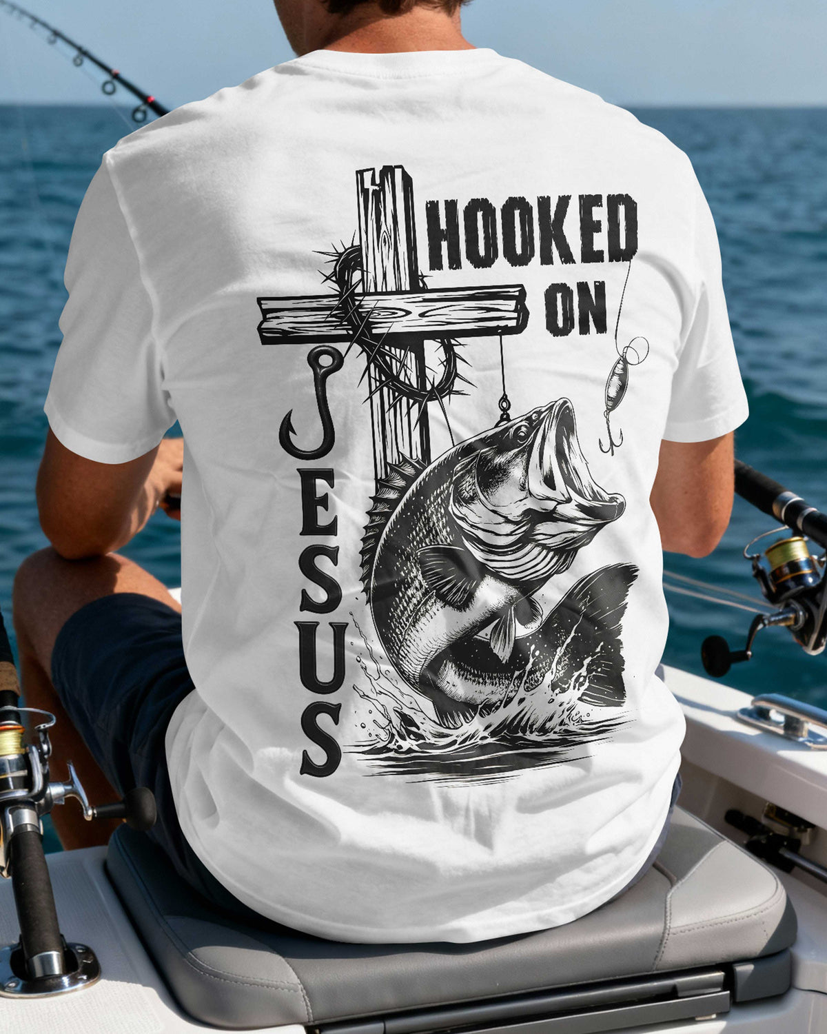 Hooked On Jesus T-Shirt