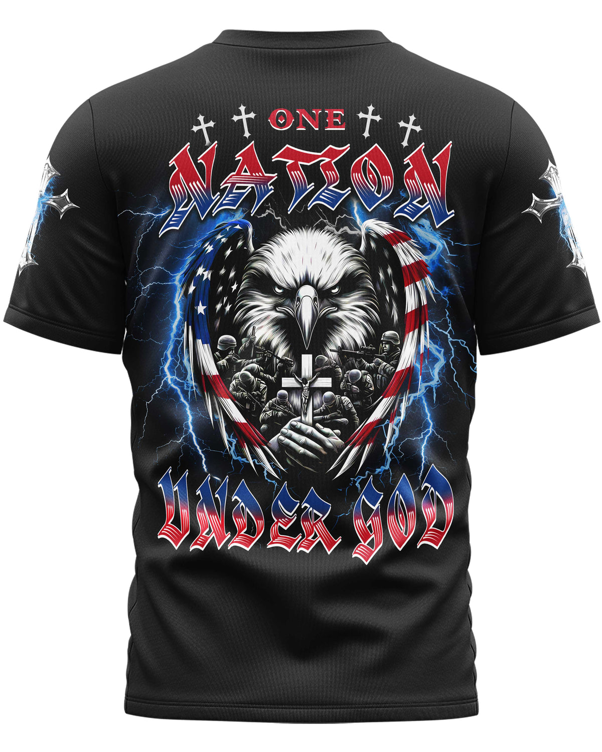 One Nation Under God All Over Print T-Shirt