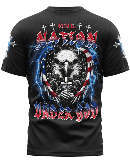 One Nation Under God All Over Print T-Shirt