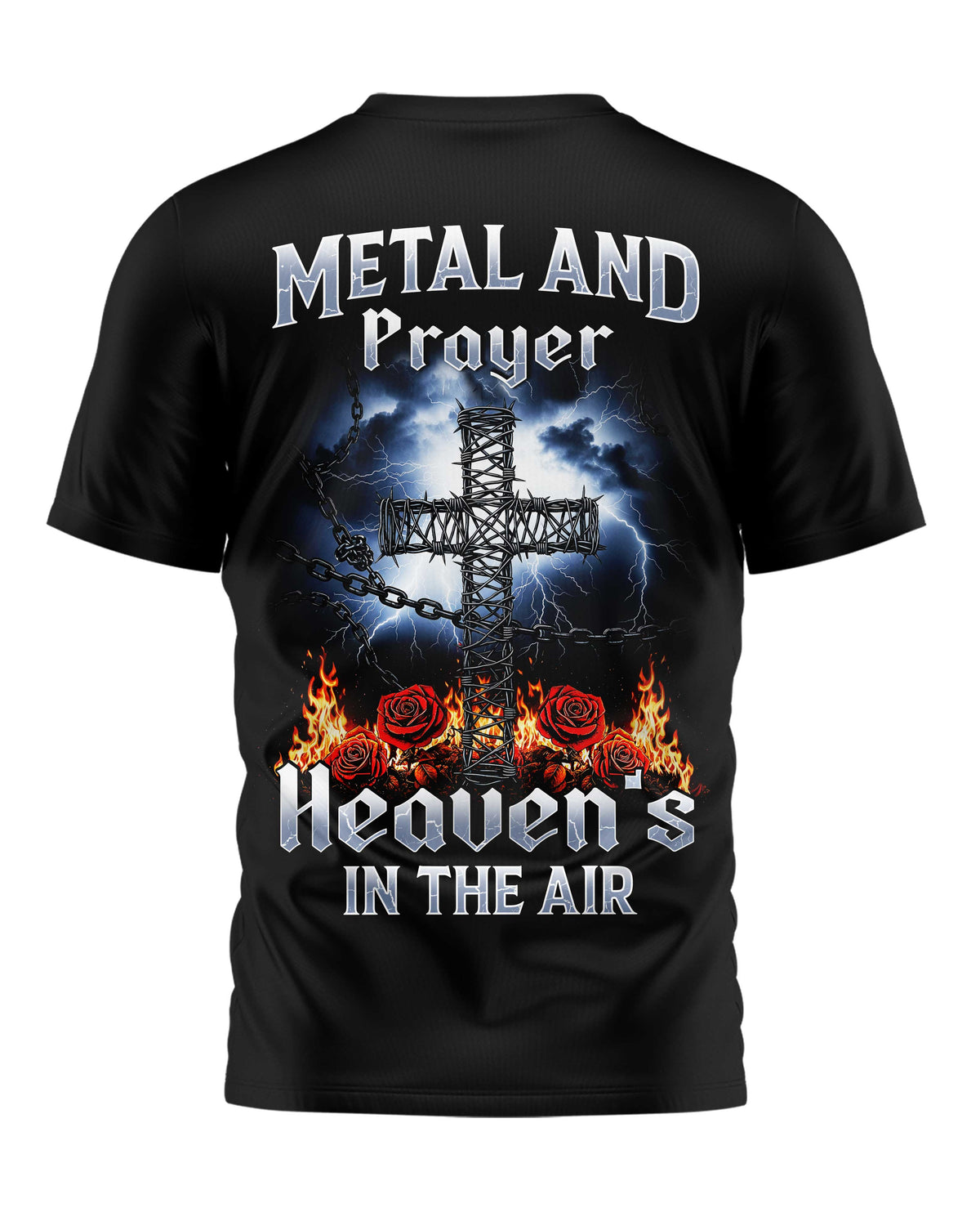 Metal And Prayer Heaven's In The Air T-Shirt