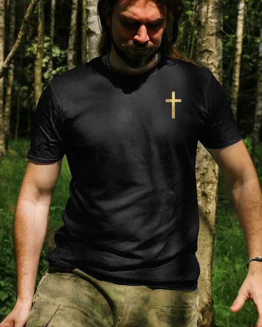 I've Got Hunting In My Veins And Jesus In My Heart All Over Print T-Shirt