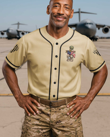 God Found Some Of The Strongest Americans And Made Them Veterans Jersey