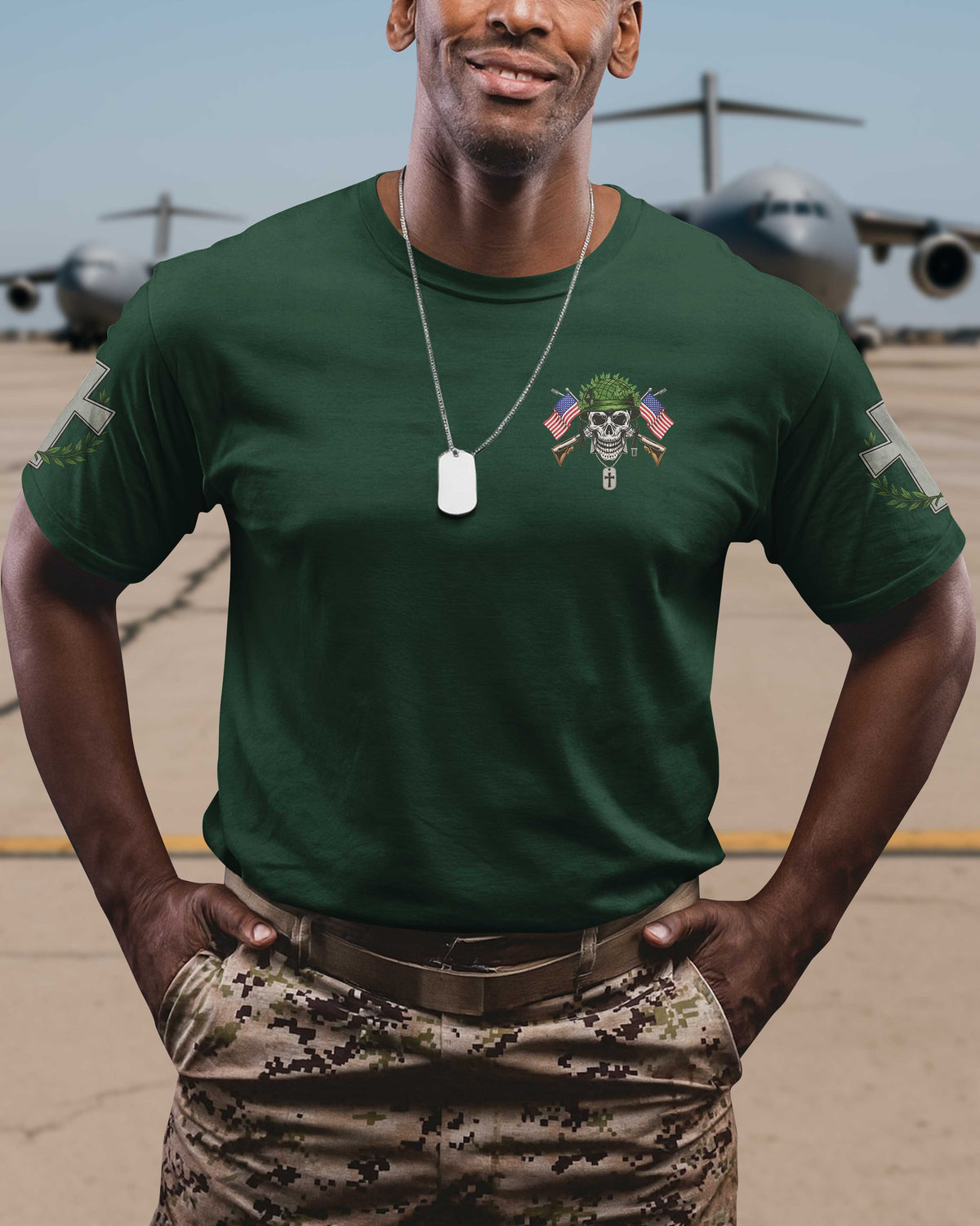 A Soldier By Duty A Warrior By Faith T-Shirt