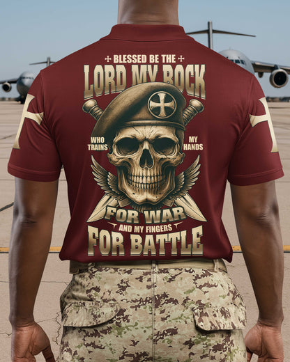 Blessed Be The Lord My Rock Polo