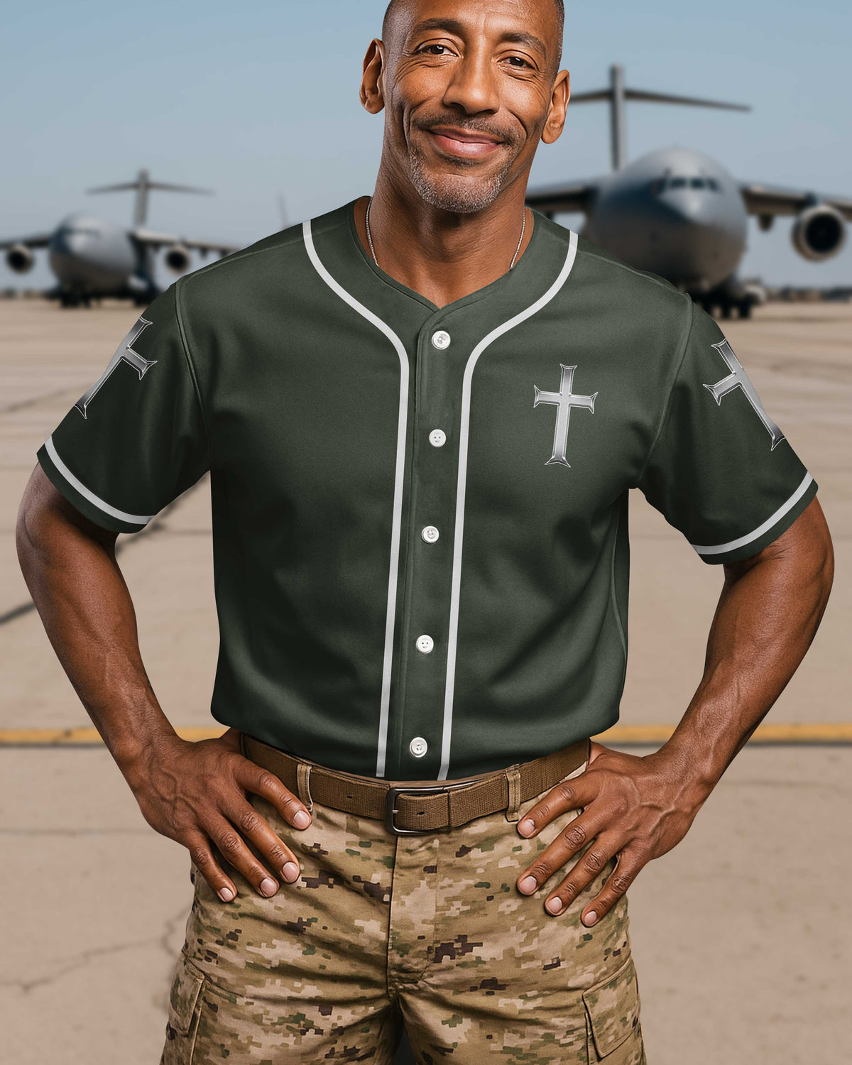 Trained By The Corps Redeemed By The Cross Jersey