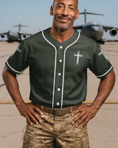 Trained By The Corps Redeemed By The Cross Jersey