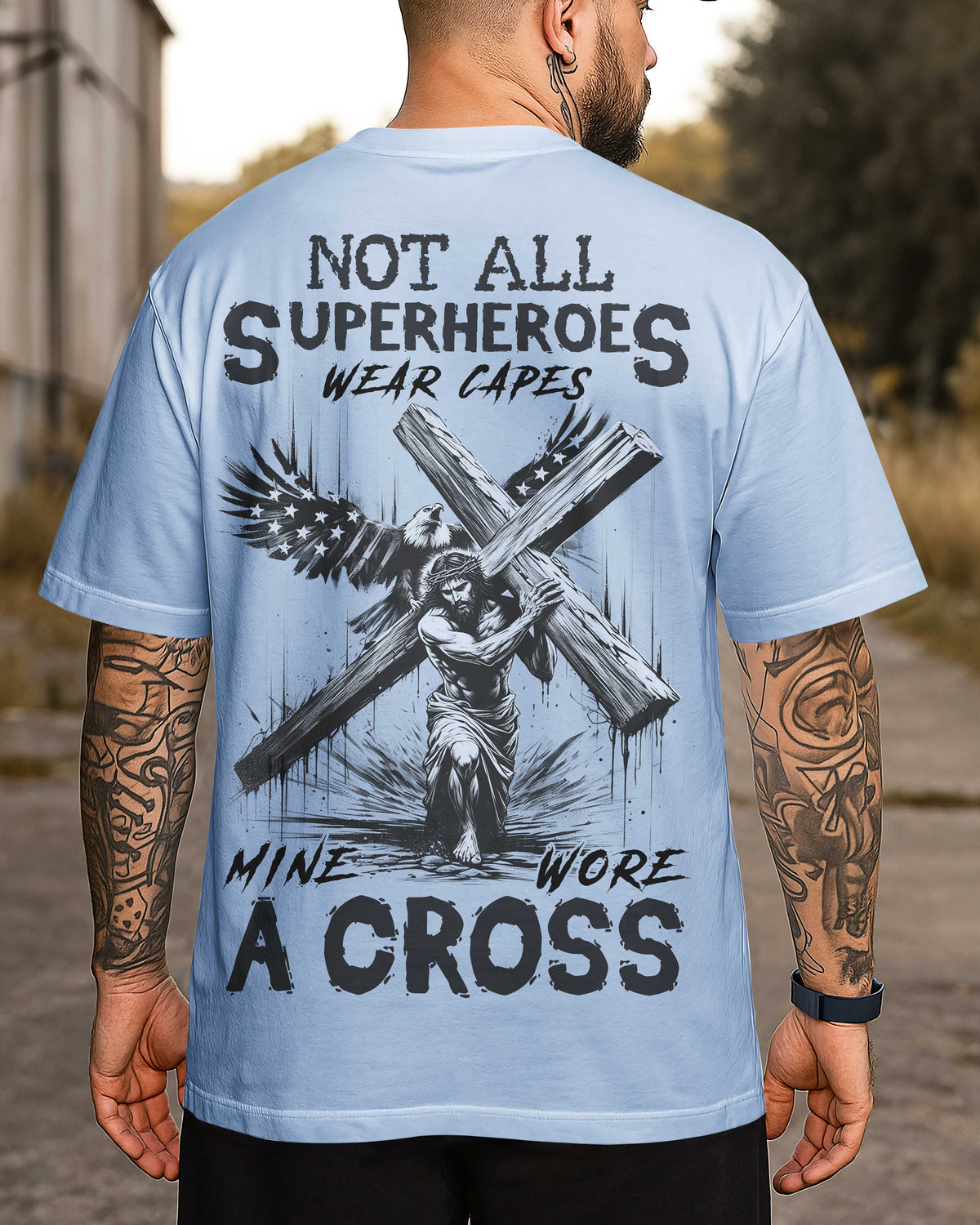 Not All Superheroes Wear Capes All Over Print T-Shirt