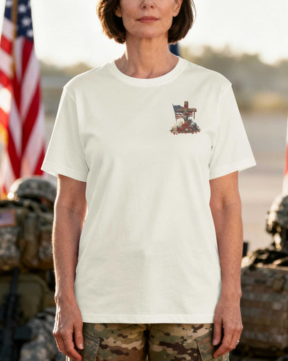 My Service Lives In These Symbols My Peace Lives In Christ T-Shirt