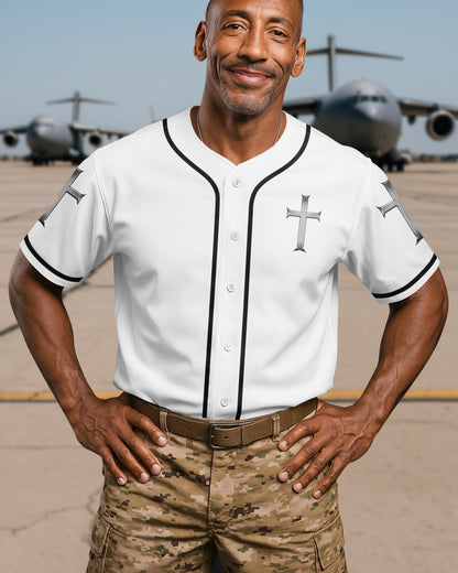 Trained By The Corps Redeemed By The Cross Jersey