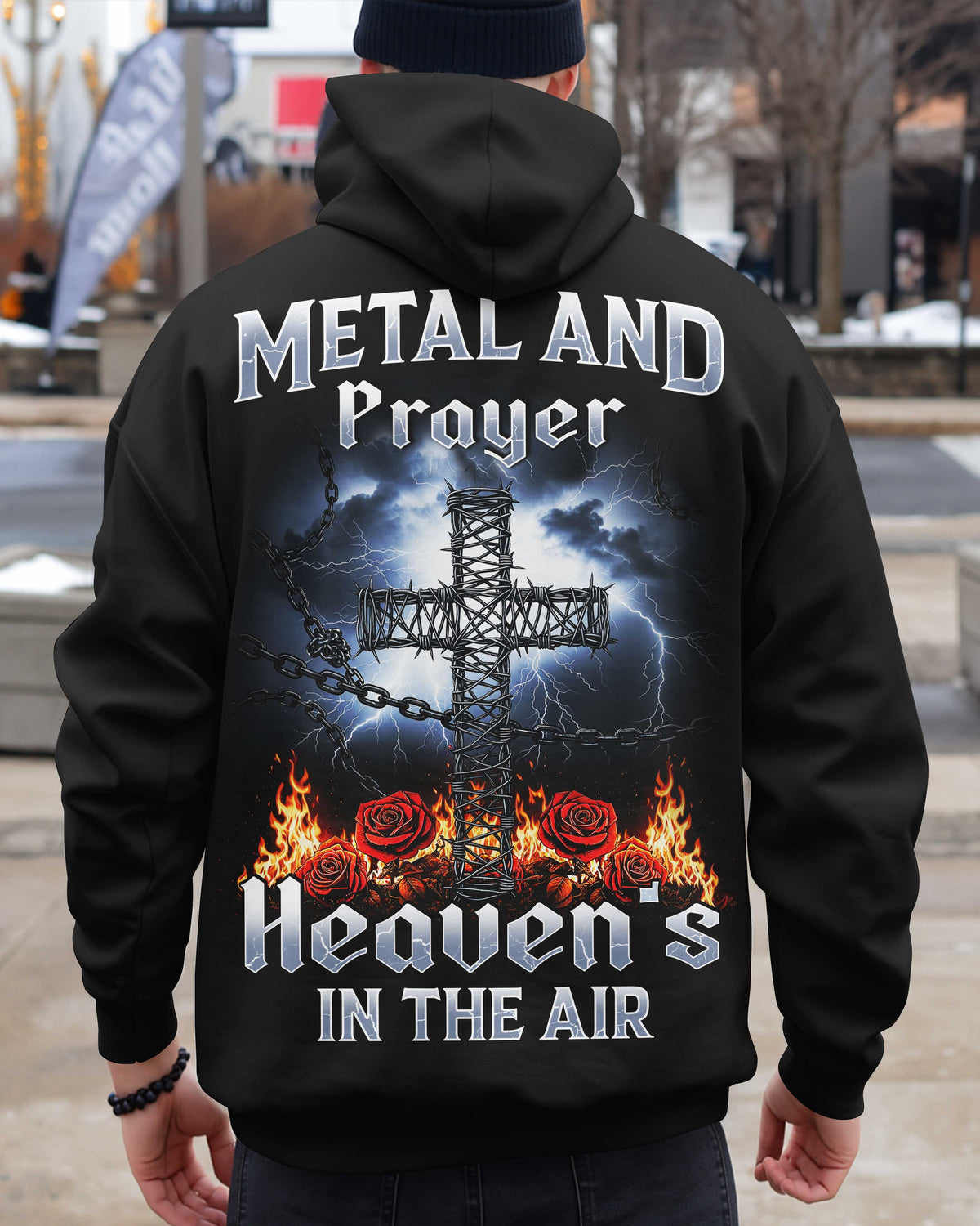Metal And Prayer Heaven's In The Air T-Shirt