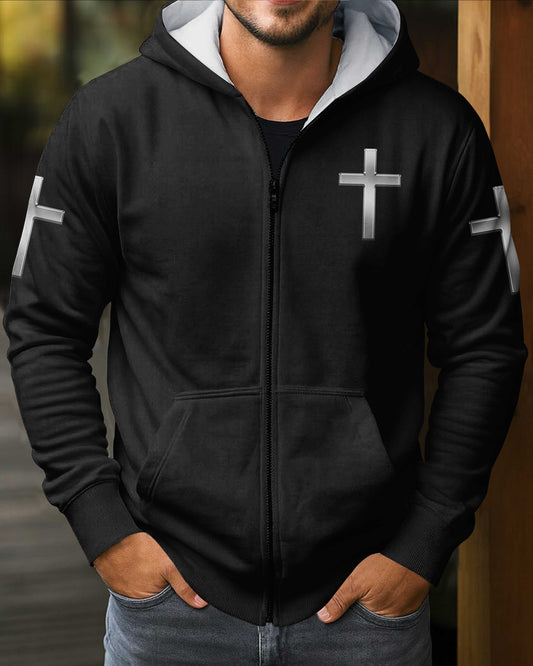 God Took The Strongest Marines And Made Them Warriors Of Christ Zip Hoodie
