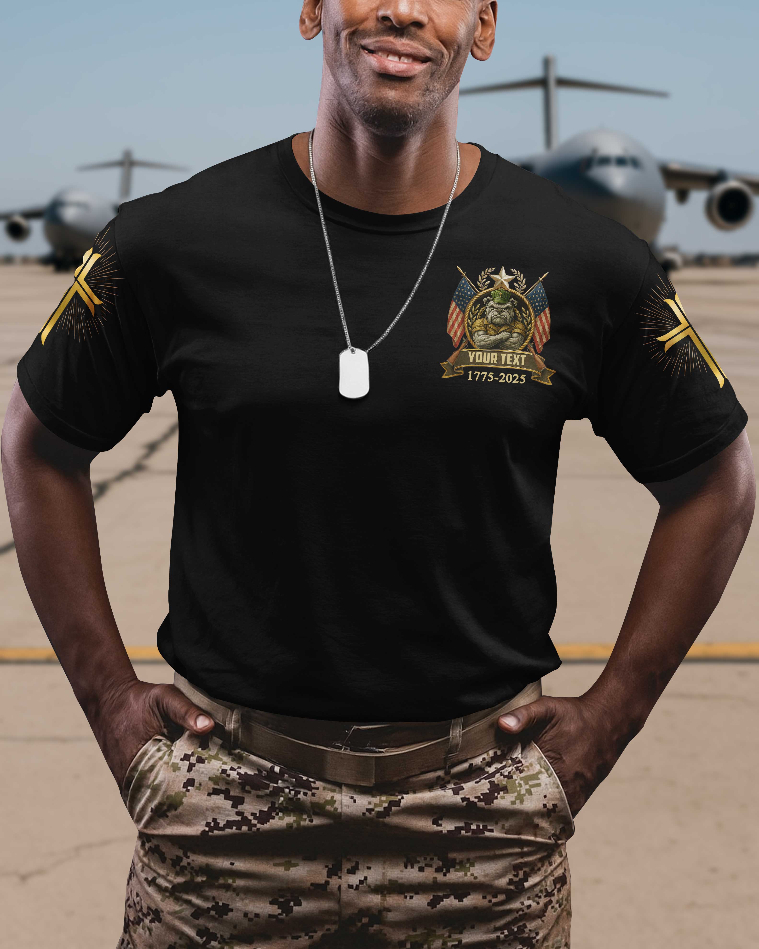 Marine By Blood Warrior Of Christ By Spirit T-Shirt