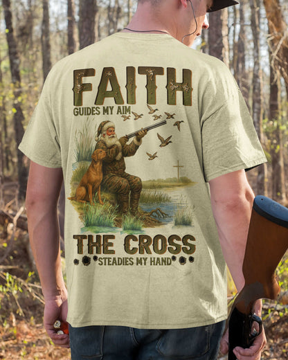 Faith Guides My Aim The Cross Steadies My Hand T-Shirt