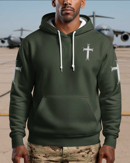 Trained By The Corps Redeemed By The Cross Hoodie