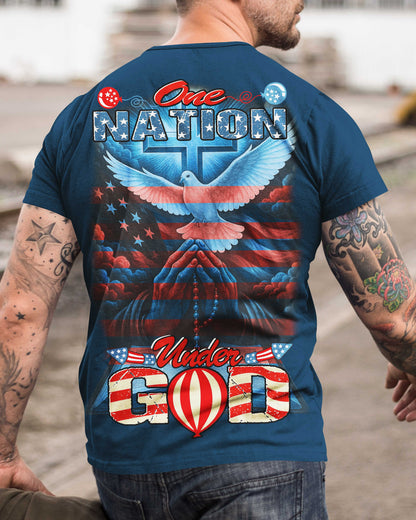 One Nation Under God All Over Print T-Shirt