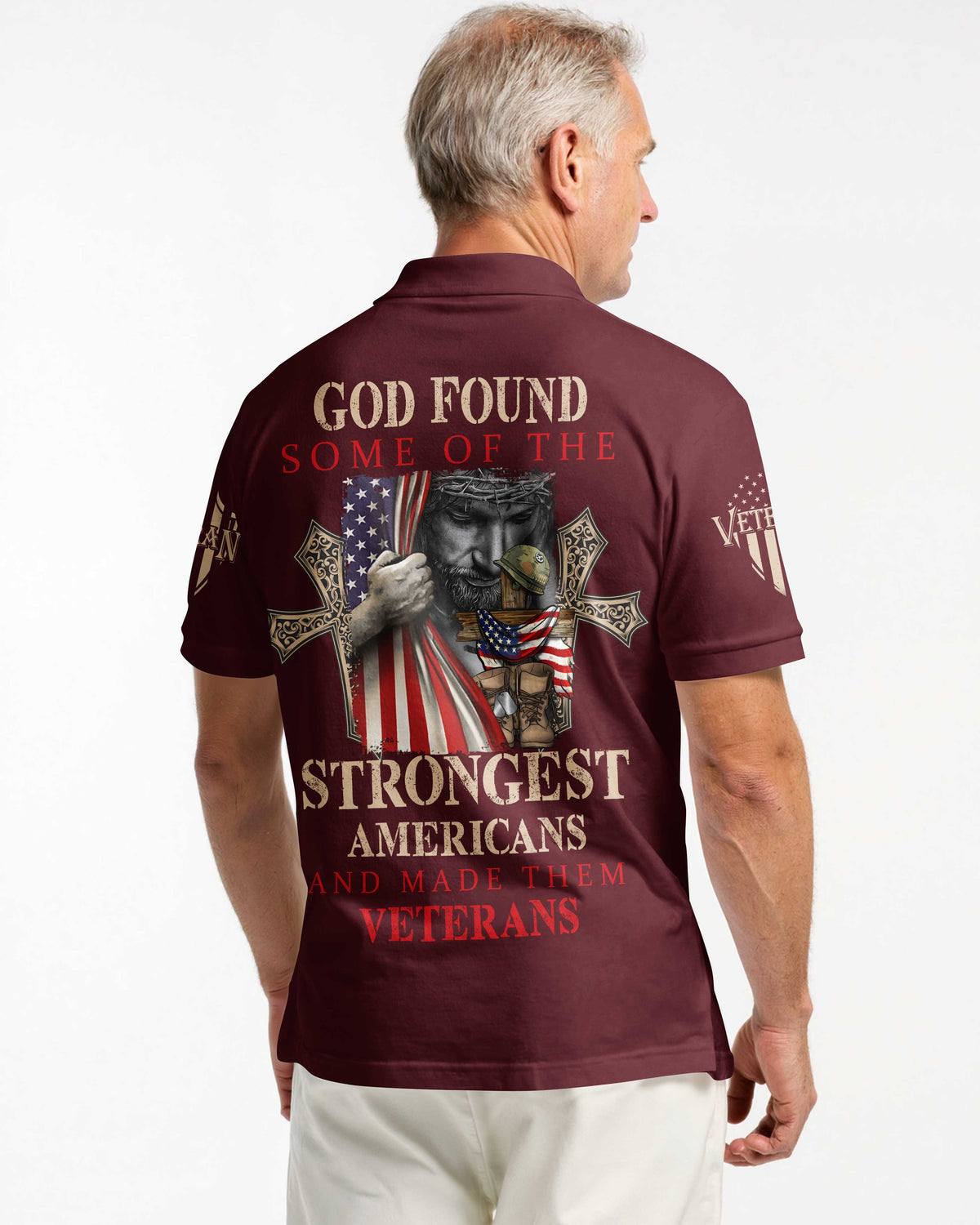God Found Some Of The Strongest Americans And Made Them Veterans Polo