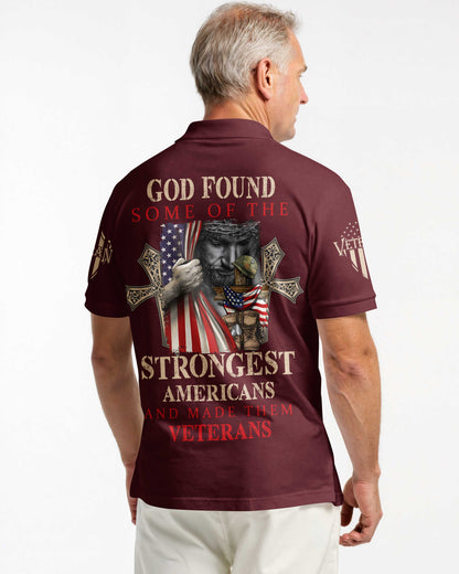 God Found Some Of The Strongest Americans And Made Them Veterans Polo