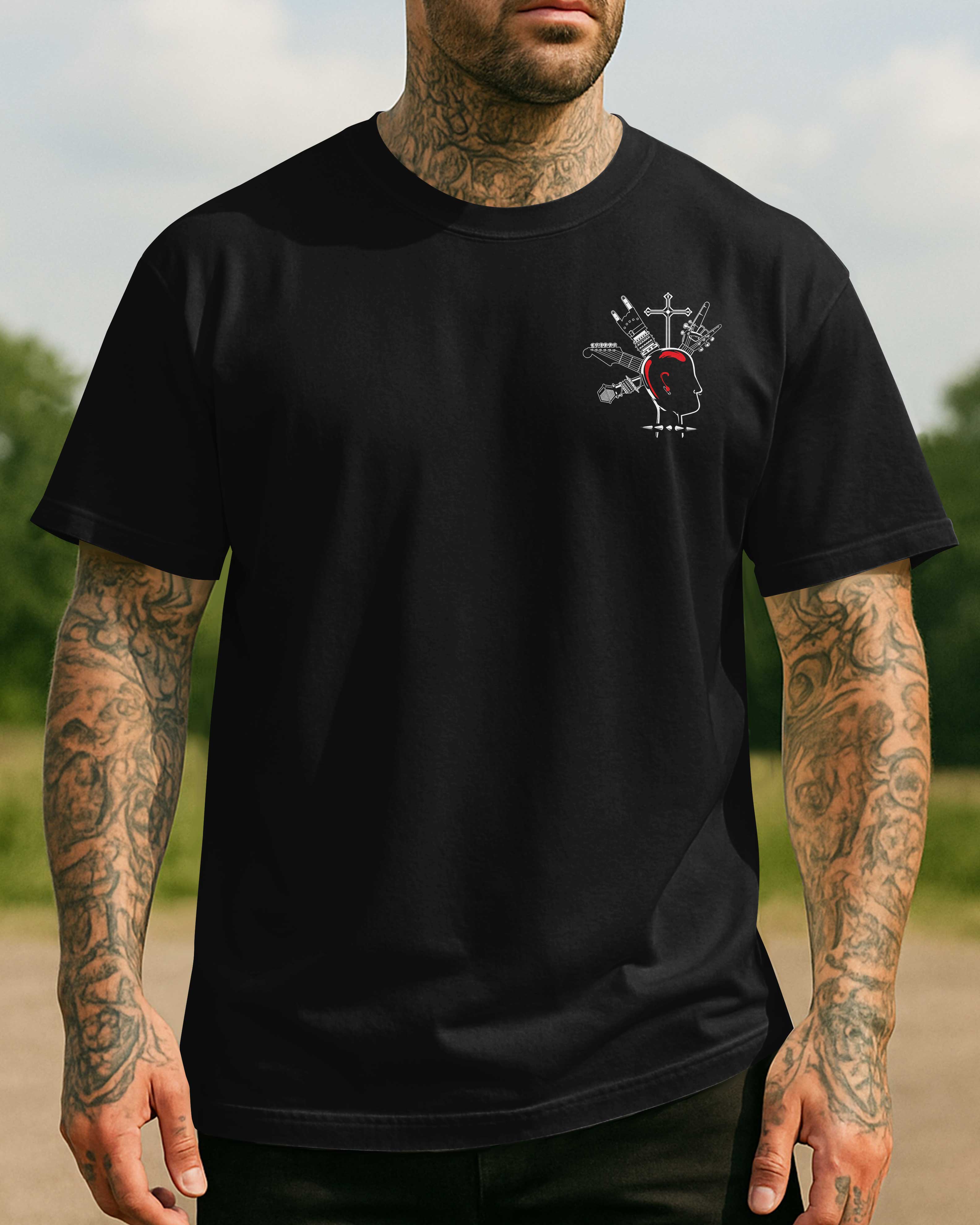 Christ In My Veins Punk In My Chains T-Shirt