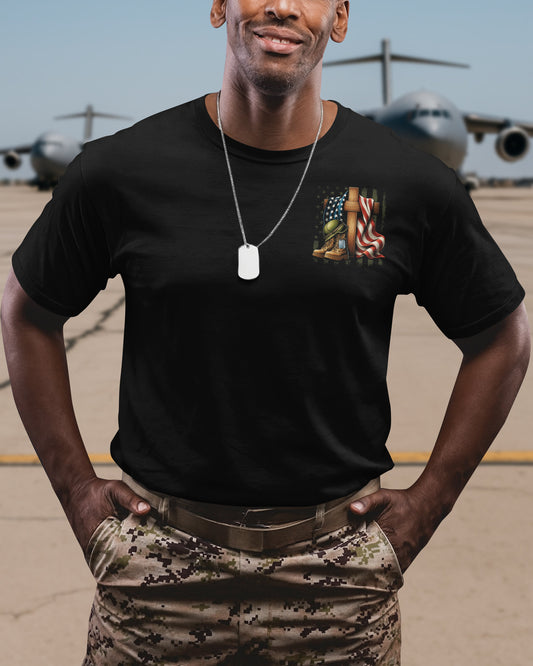 They Carried The Flag Now They Rest Beneath The Cross T-Shirt