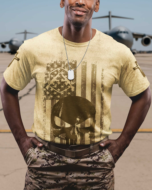 Not All Angels Have Wings Some March Into Hell With A Cross T-Shirt