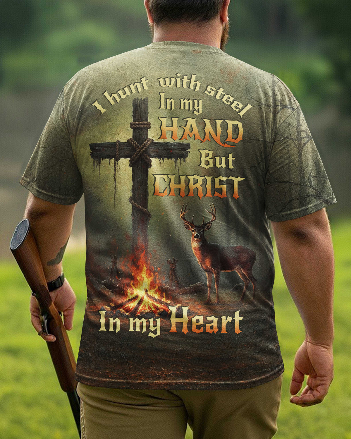 I Hunt With Steel In My Hand T-Shirt