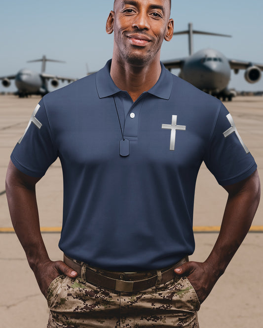 God Took The Strongest Marines And Made Them Warriors Of Christ Polo