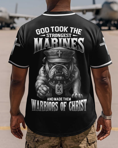 God Took The Strongest Marines And Made Them Warriors Of Christ Jersey
