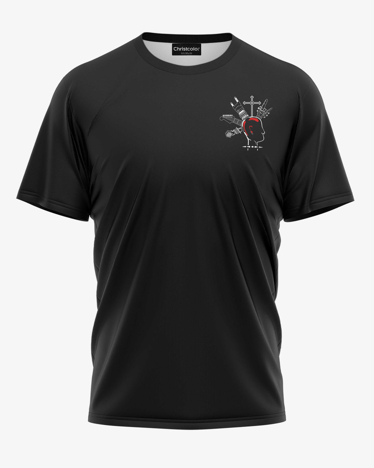 Christ In My Veins Punk In My Chains T-Shirt
