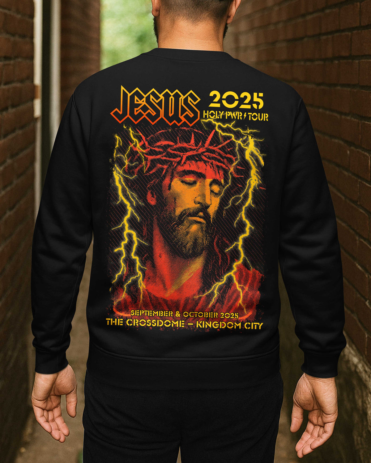 Jesus Holy Pwr Tour The Crossdome Kingdom City T-Shirt