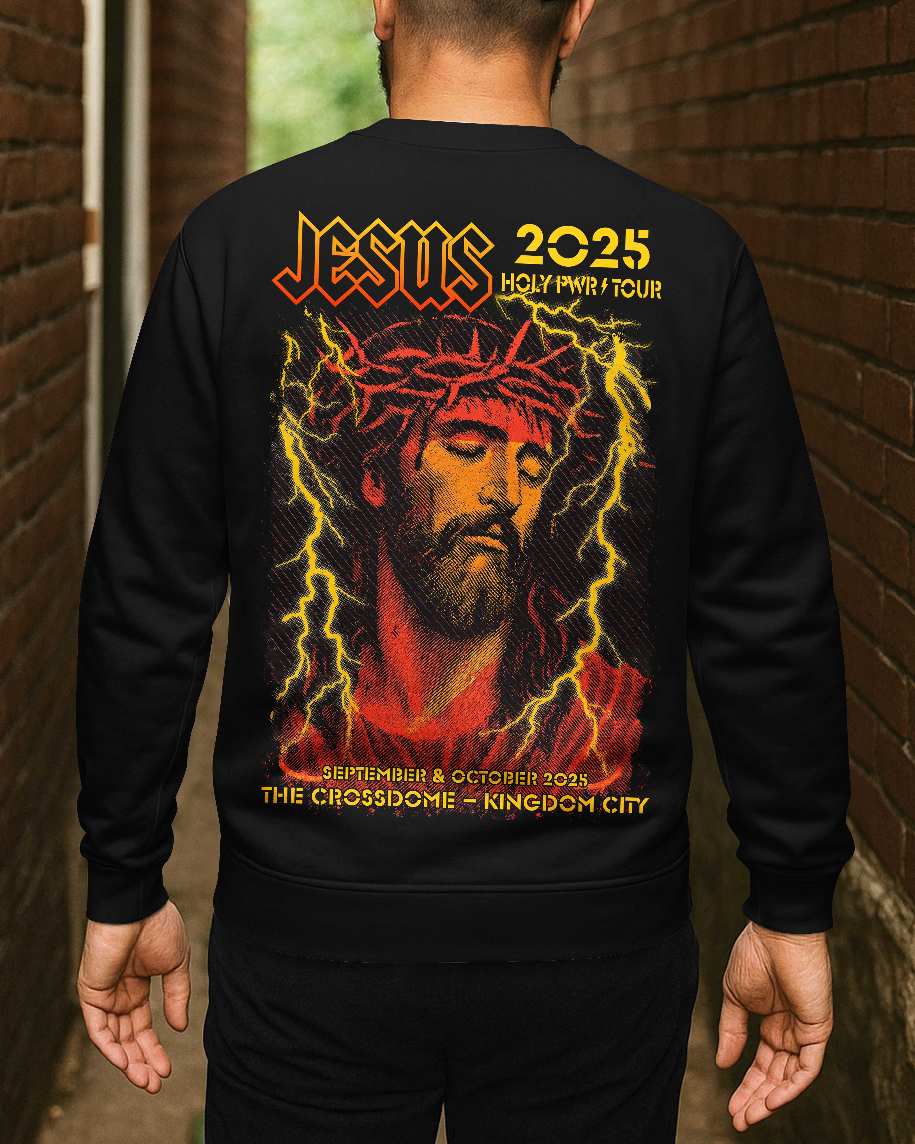 Jesus Holy Pwr Tour The Crossdome Kingdom City T-Shirt