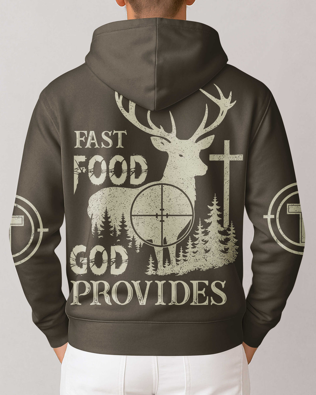 Fast Food God Provides T-Shirt