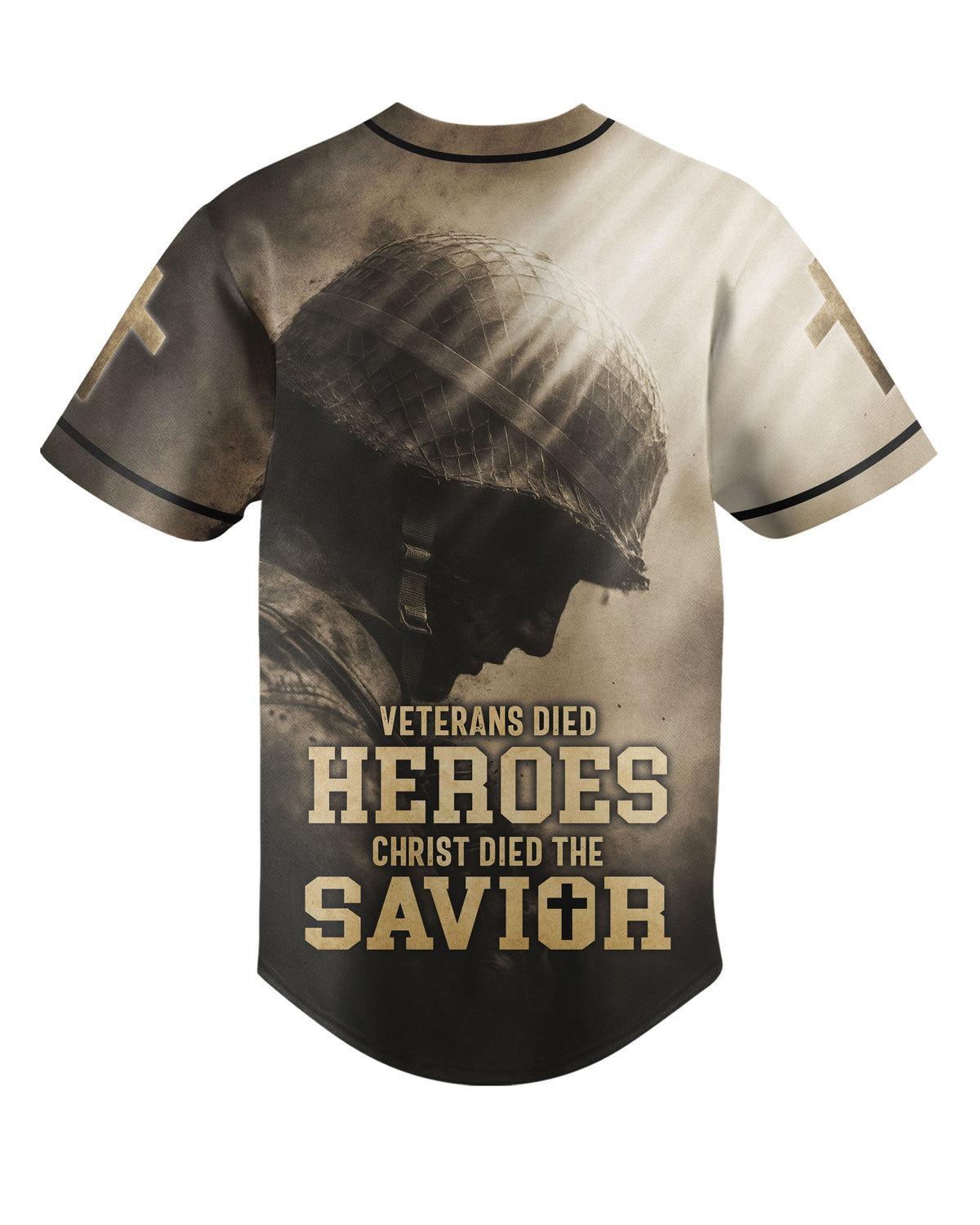 Veterans Died Heroes Christ Died The Savior T-Shirt