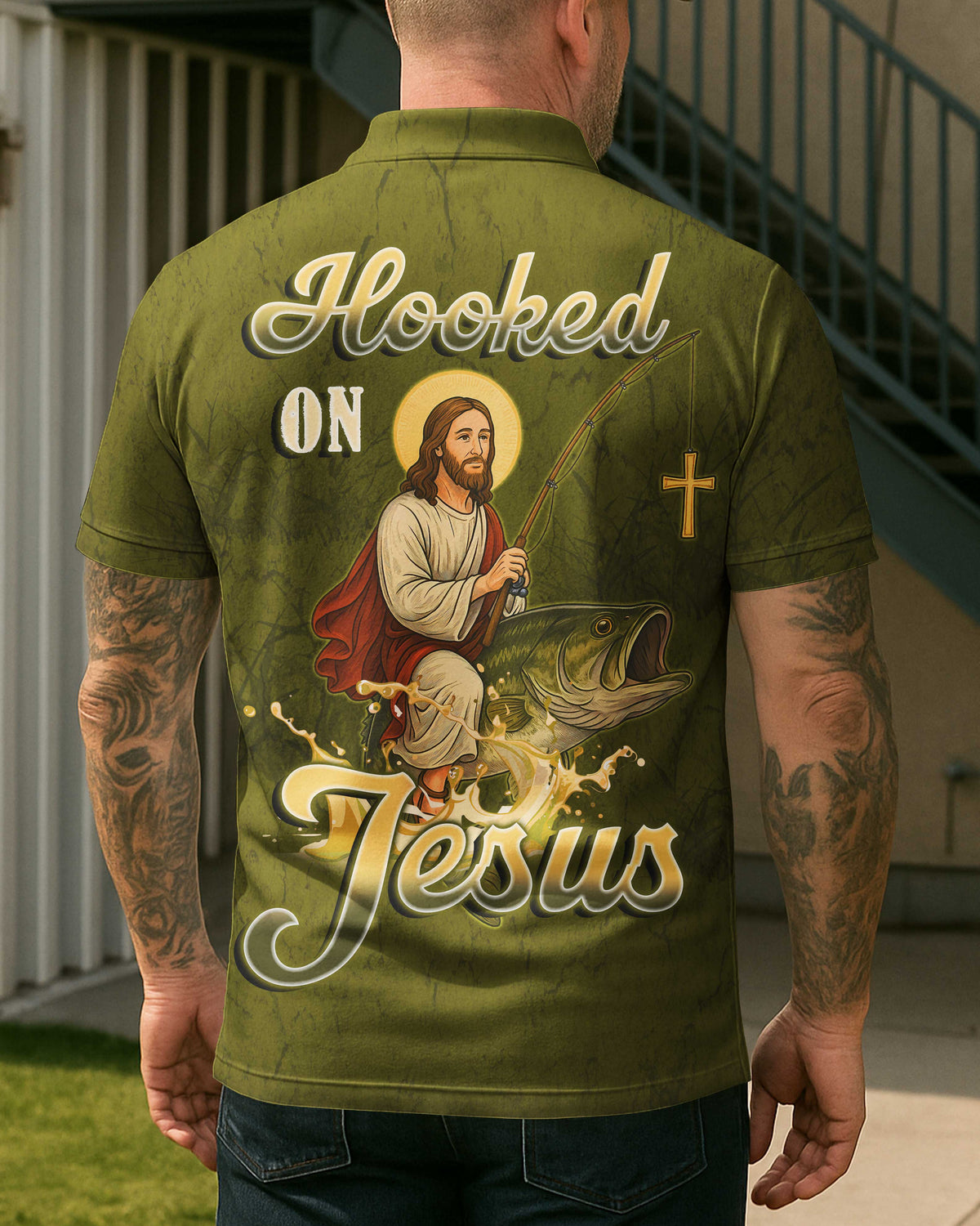 Hooked On Jesus T-Shirt