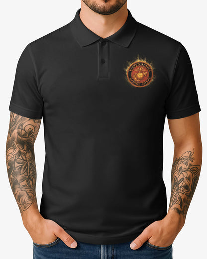 Blood Sweat And Grace All Over Print Polo