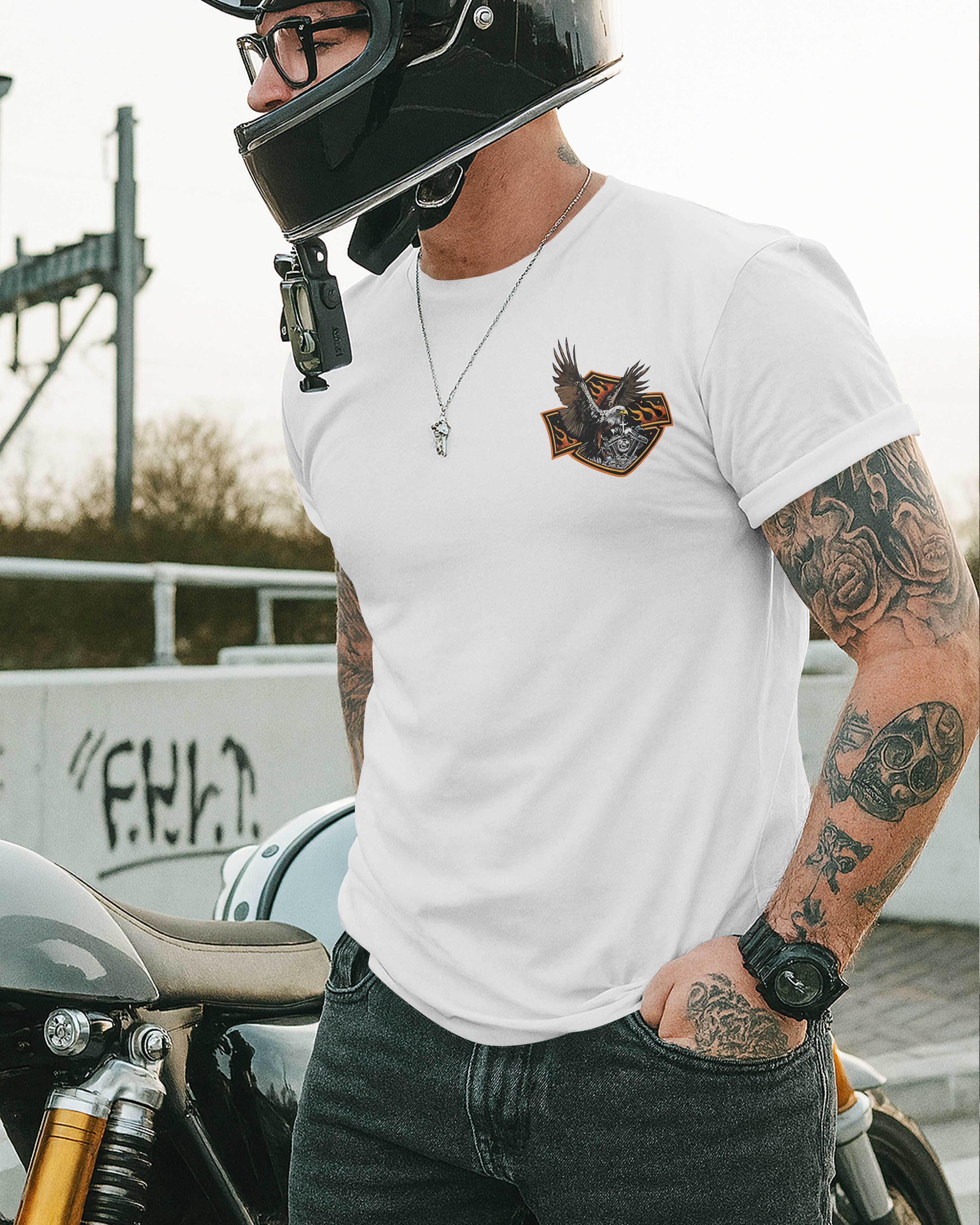 I Walk By Faith But I Ride With Fury T-Shirt