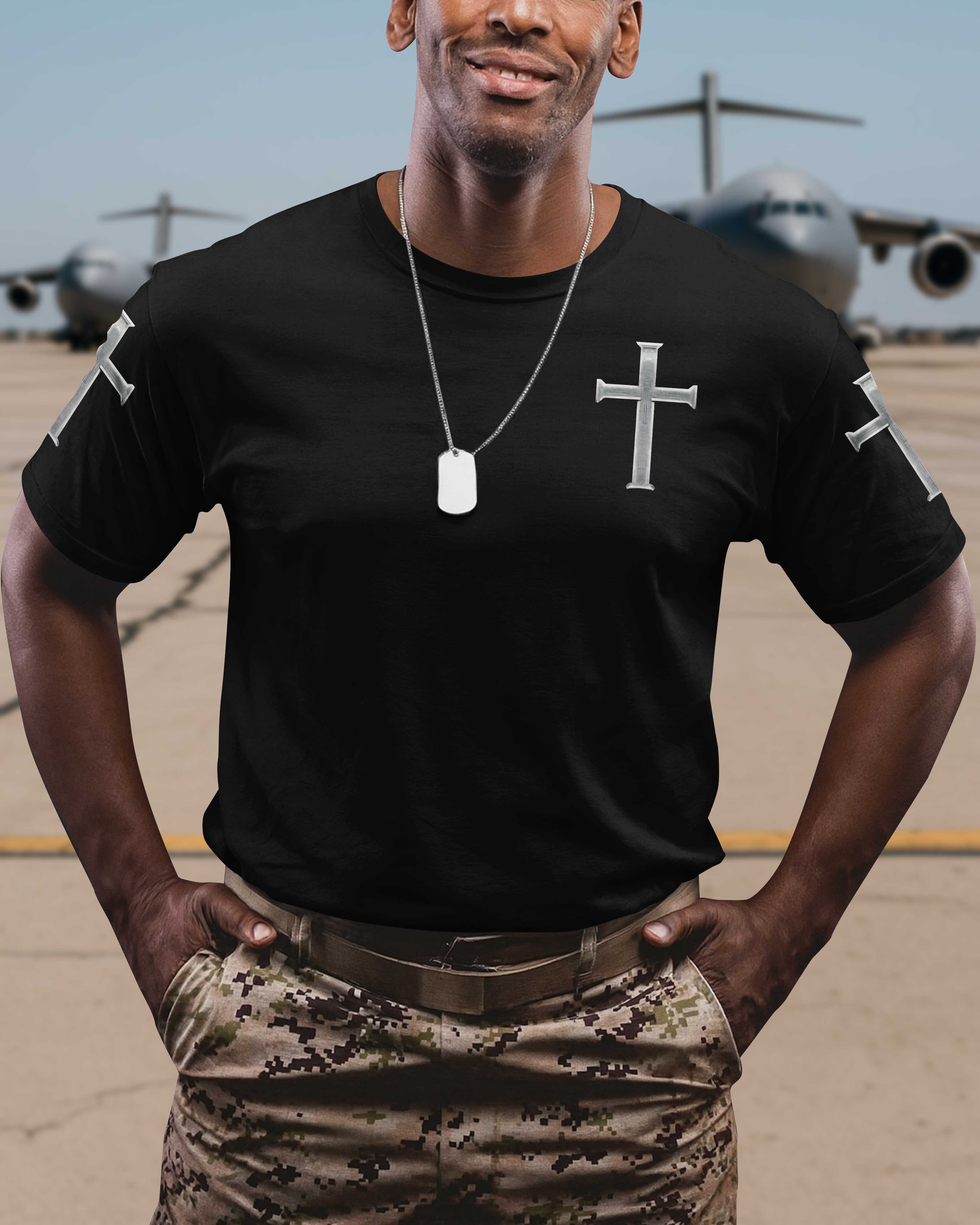 Once A Marine Always Faithful Semper Fi In Christ T-Shirt