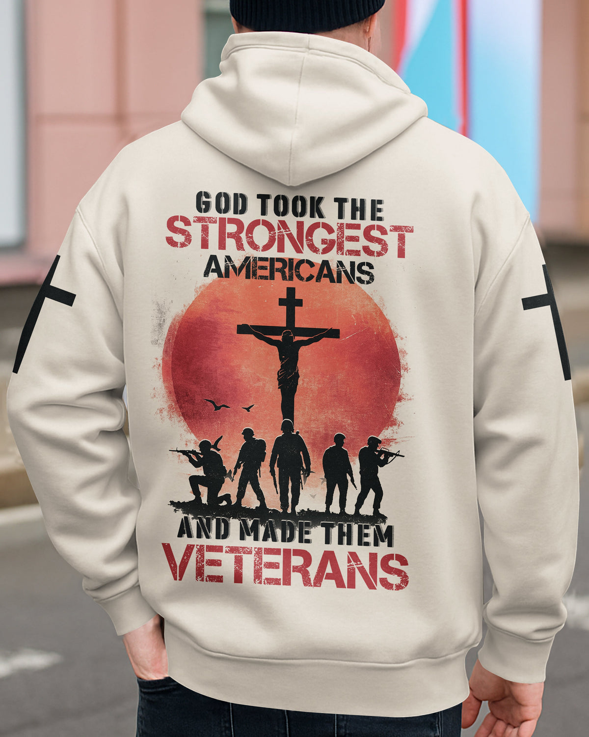 God Took The Strongest Americans And Made Them Veterans T-Shirt
