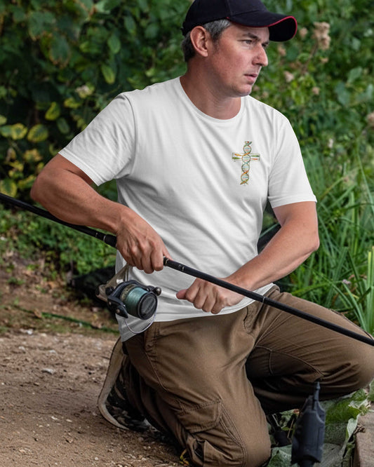 I've Got Fishing In My Dna Jesus In My Heart T-Shirt