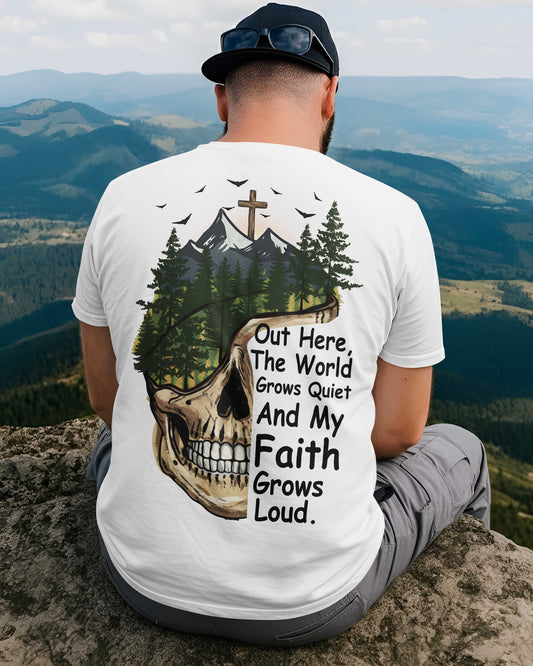 Out Here The World Grows Quiet T-Shirt