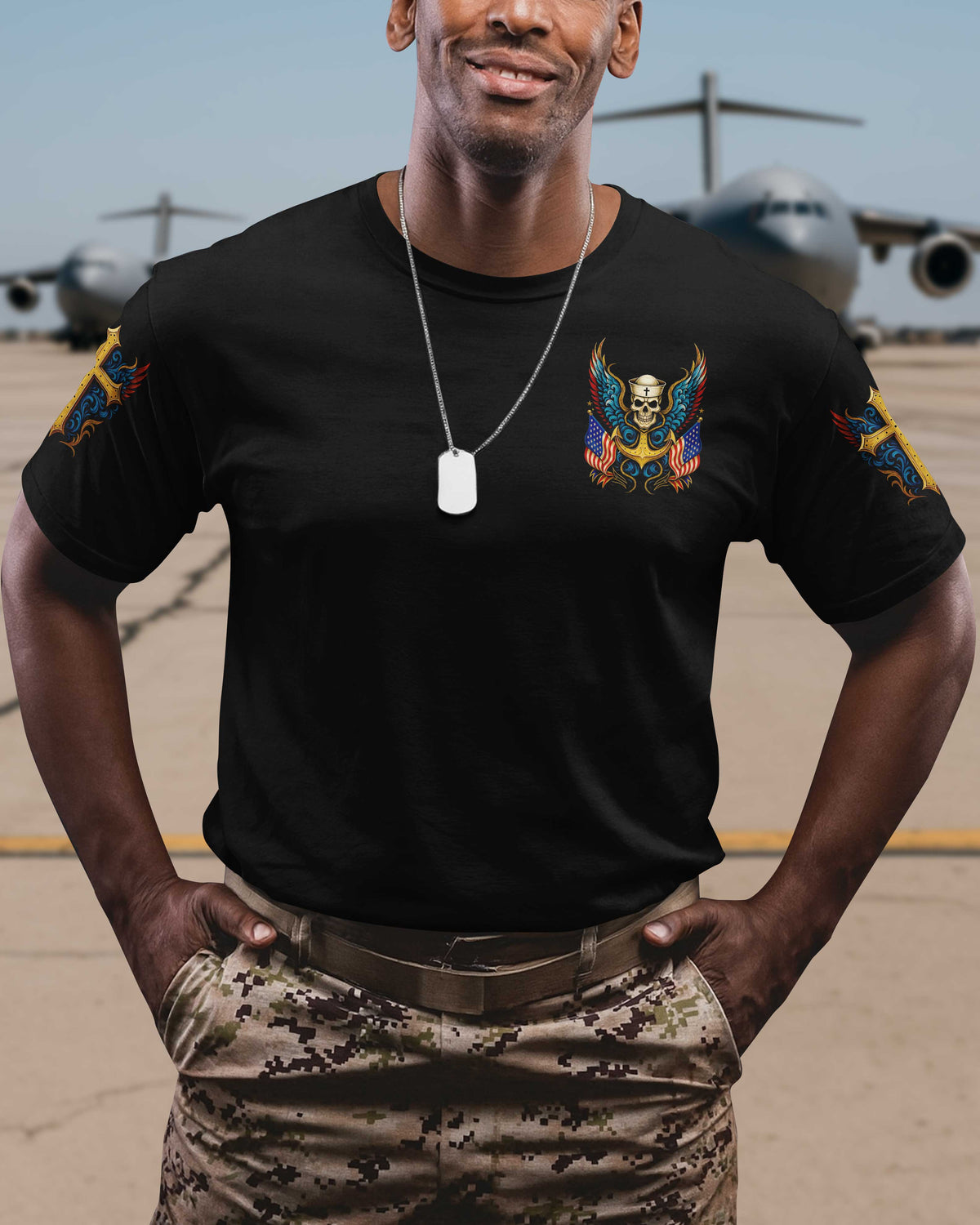 Serving The Nation Is A Duty Being Anchored In Faith Is An Honor T-Shirt