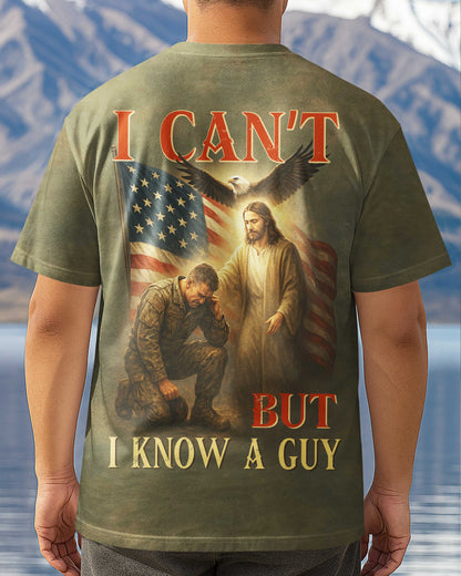 I Can't But I Know A Guy All Over Print T-Shirt